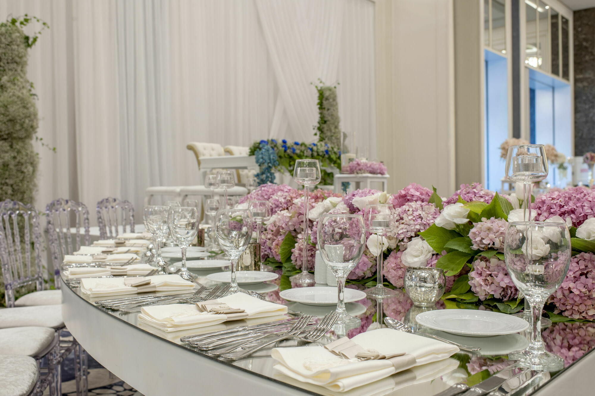 エリート ワールド ヨーロッパ ホテル イスタンブール エクステリア 写真 A table set for a wedding reception